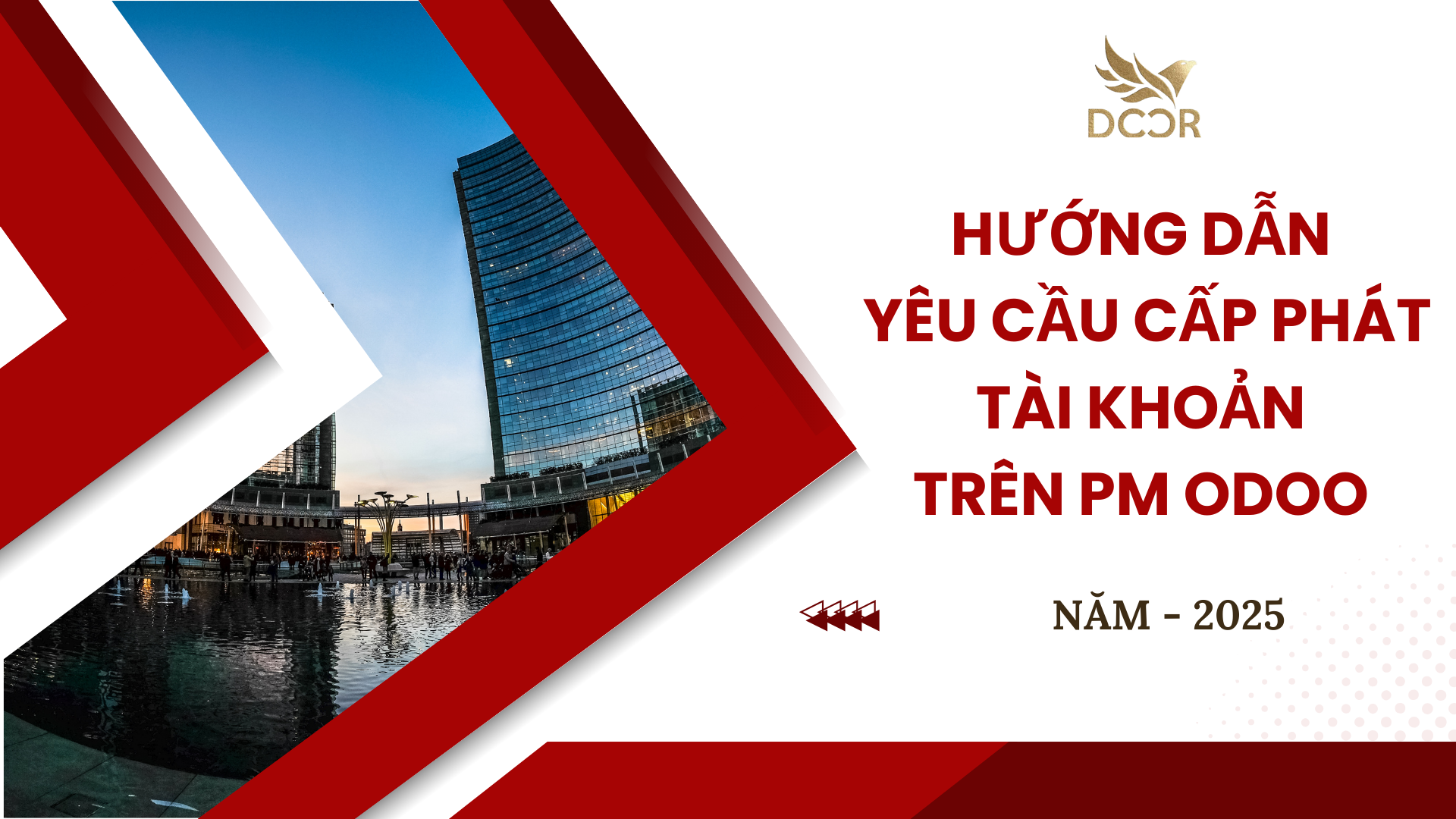 Hướng dẫn yêu cầu cấp phát tài khoản trên phần mềm Odoo